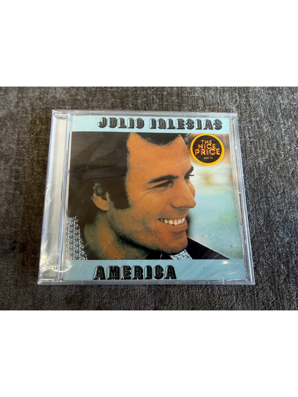 Julio Iglesias - America CD (1989 CBS Discos) Latin Pop Ballads NEW